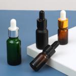 Luxury Glass Collar 5ml 10ml 15ml Hair Oil Essential Oil Perfume Oil Frosted