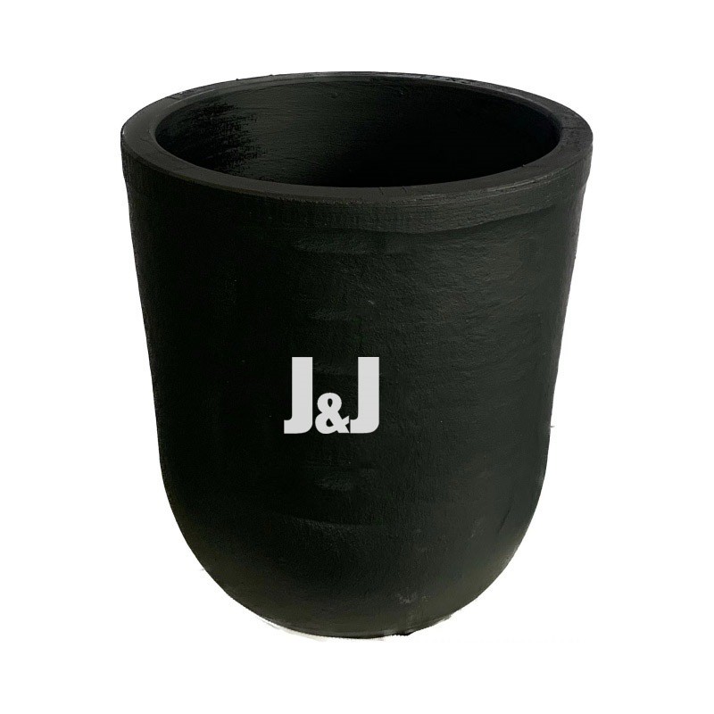 1 - 100kg Capacity Conventional Type Crucible Circular High Purity Graphite Crucible