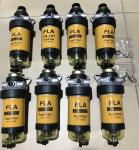 Excavator Diesel Fuel Filter Head , Oil Filter Head Steel Materials