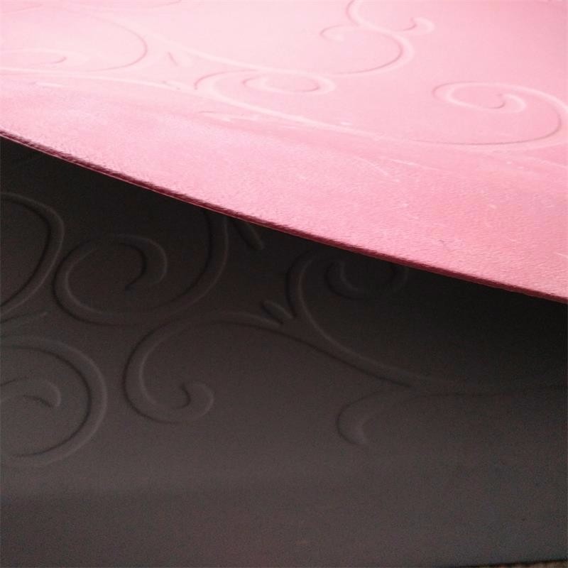 2016 new Flower grain jacquard design anti-fatigue door mat