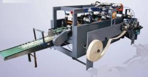 Quality Right Angle Flat - Belt Paper Bag Forming Machine For Handbag Making 8KW wholesale