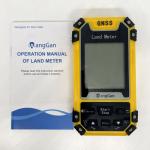 Plastic GNSS GPS Survey Equipment , 2.4 Inch GPS Land Meter