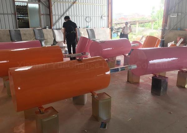 Large Size Fake Popsicle Sculpture , Fiberglass Cartoon Sculpture For Advertisin
