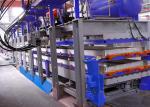 Pre Heating Rock Wool Production Line / Steel Truss Roofing Roll Former