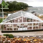Aluminum Alloy Frame Glass Marquee Tent Watertight 1000 Seater Giant