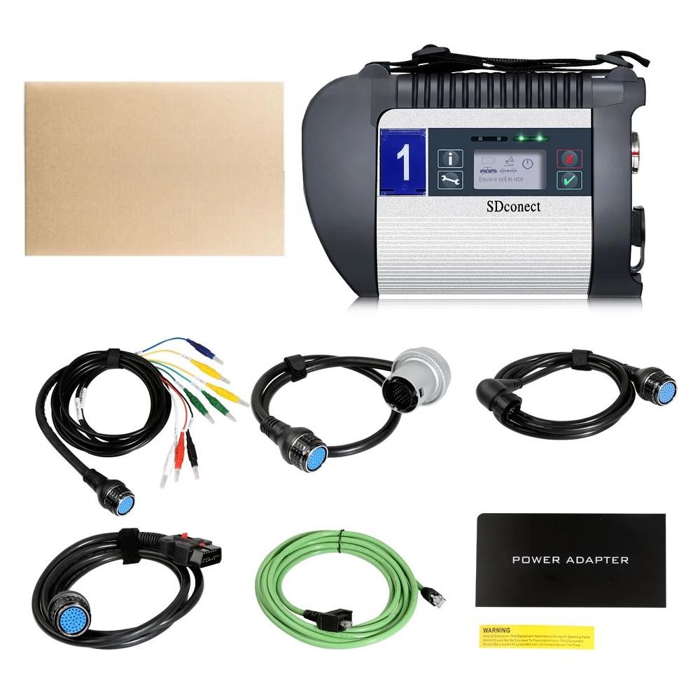 MB SD Connect C4 PLUS Star Diagnosis Support DOIP for Cars and Trucks Without Software
