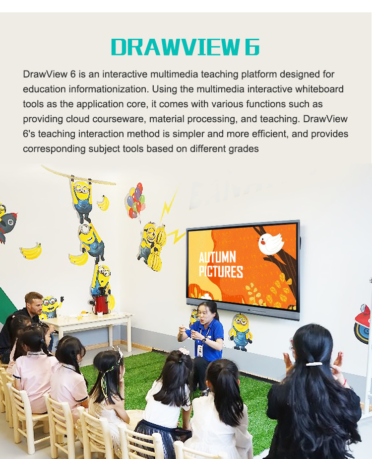 98 Inch Interactive Touch Screen Whiteboard Large size IR 4K Touch Display