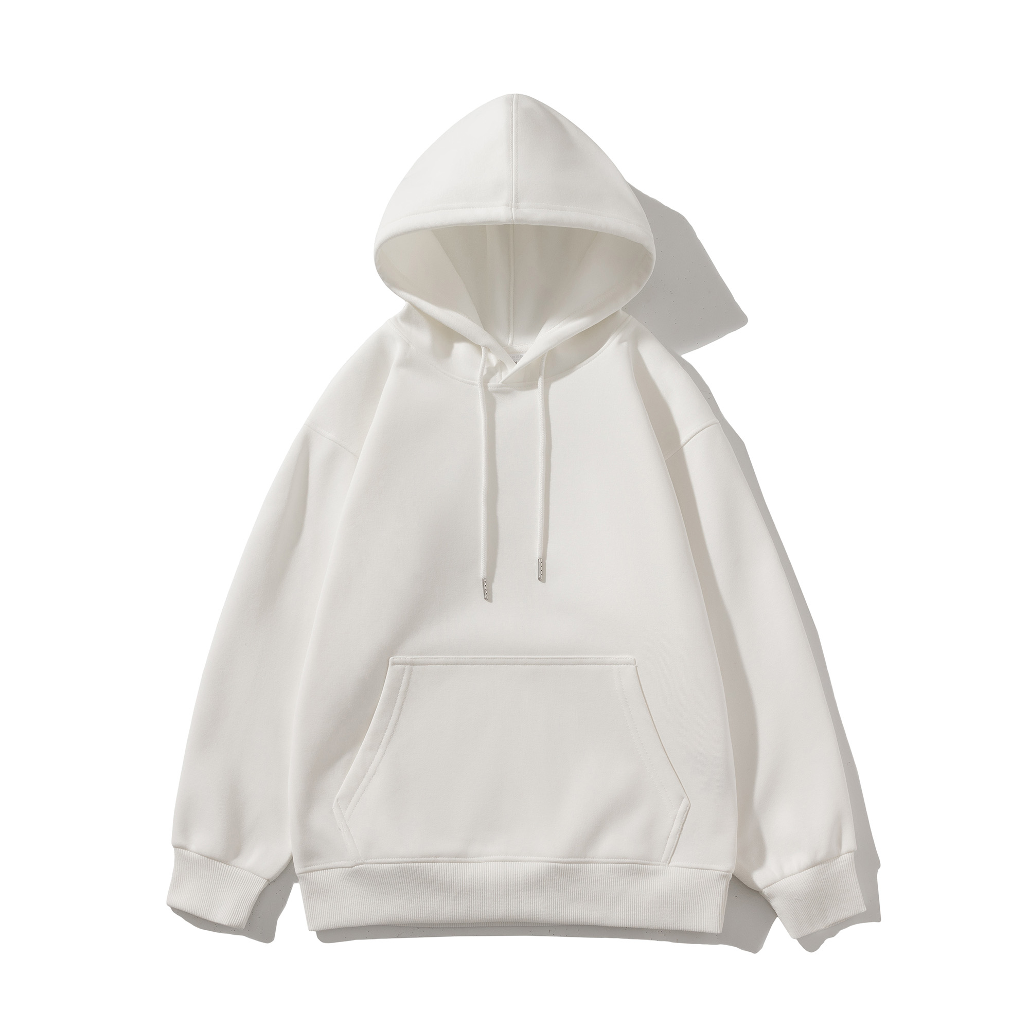 FODARLLOY Stylish Fashion Vintage Hoodie OEM Streetwear Essentials Oversize Unisex Pull Coat Men's Hoodies Pullover Whit