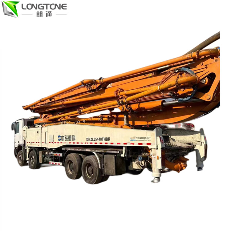 SANY Used Concrete Trailer Pumps 56M Second Hand Concrete Pump Truck