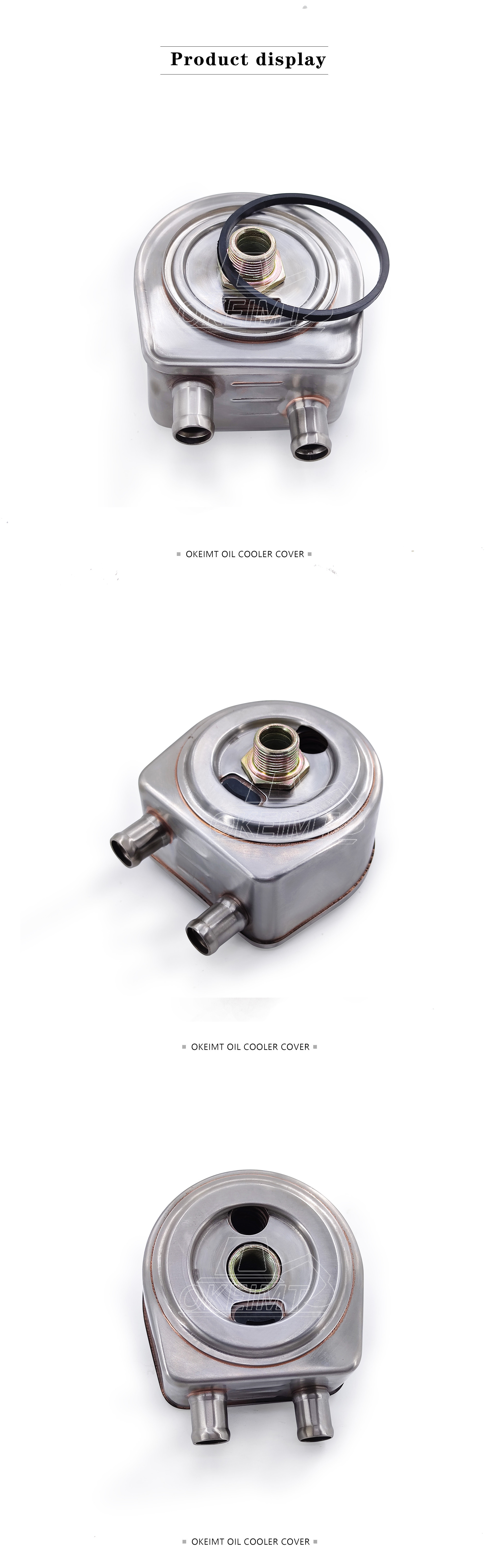 Iron Oil Cooler Core 2486A241 Perkins Oil Cooler Aluminum Die Casting