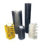 Customized Nylon Cylindrical Industrial Rotating Brush Cleaning Roller