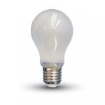 IP20 Glass 3W 120lm/W A60 E27 LED Filament Bulb