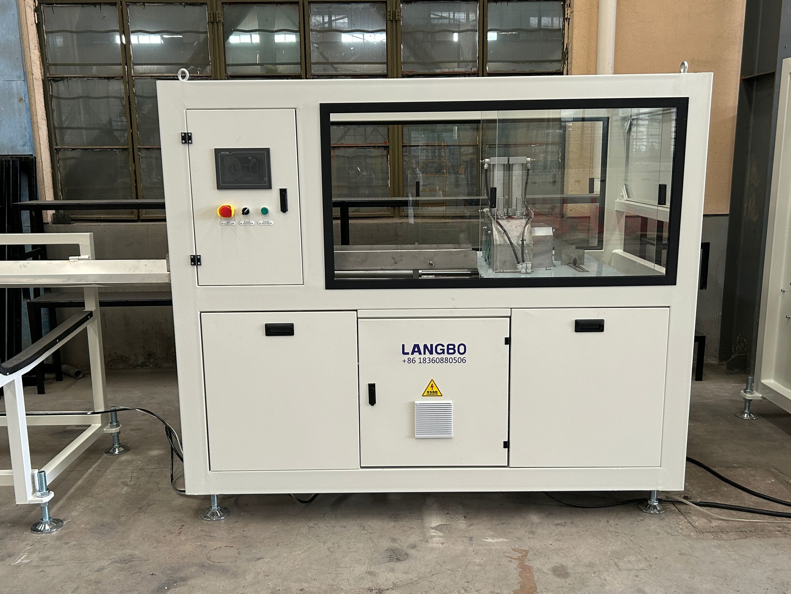 Plastic PVC Pipe 0.5 Inch to 15 Inch Water Pipe Conical Double Screw Extruder Machine Tube Making Machinery/Equipment/Extrusion Production Line