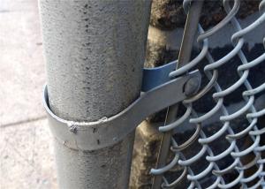 Quality chain link wire mesh fence 50mm x 50mm hot dipped galvanized chain wire tension band and clamp wholesale