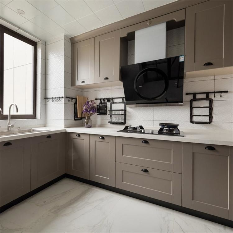 CORDIAL Glossy Plywood Kitchen Cupboard Cabinet OEM ODM