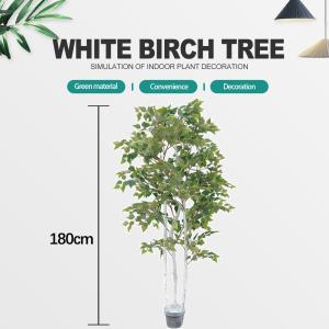 Quality Outdoor Indoor Artificial White Birch Tree Plants Architectural Landscaping wholesale