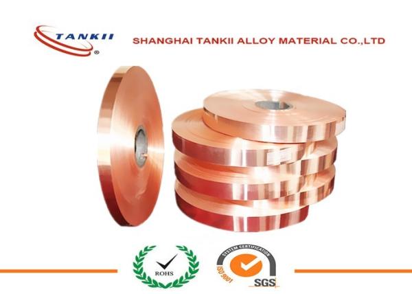 Corrosion-resistance Copper ETP Foil 0.075mm * 21mm Use for Commutators /