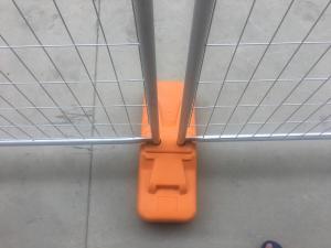 Quality Construction Sites Perimeter Fence Panels / Temporary Decorative Fencing wholesale