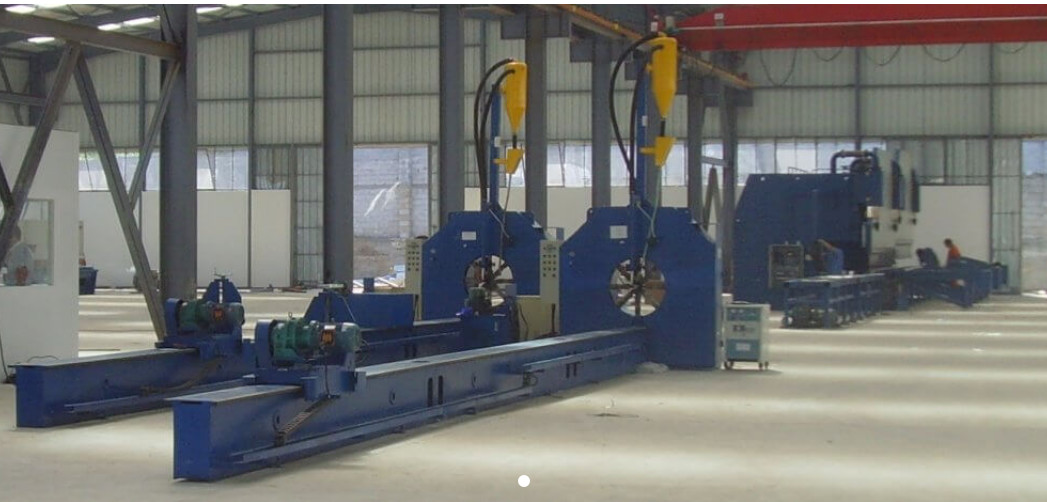 3KW 16m Steel Light Pole Welding Machine Automatic Steel Pipe 500mm