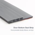 Under Door Sweep Weather Stripping Soundproof Sliding Door Bottom Sweep Stopper
