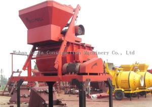 Quality 500 Liter Double Shaft Concrete Mixer With Forced Mixing , Commercial Concrete Mixer wholesale