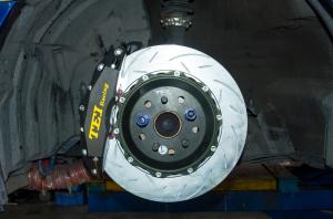 Quality BBK For Subaru WRX / STi Big Brake Kit Front P60S Forged 6 Piston Calipers 18 Inch Wheel wholesale