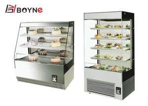 Quality R134A 5 Deck Cake Sweety Dessert Display Cabinet For Coffee Shop wholesale