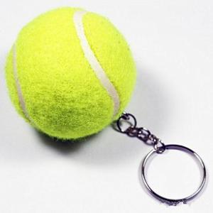 Quality Promotional tennis ball keychain wholesale