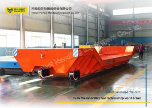 Quality 50 Ton Workshop Rail Transfer Cart Control Towing Painting Room Transporter wholesale