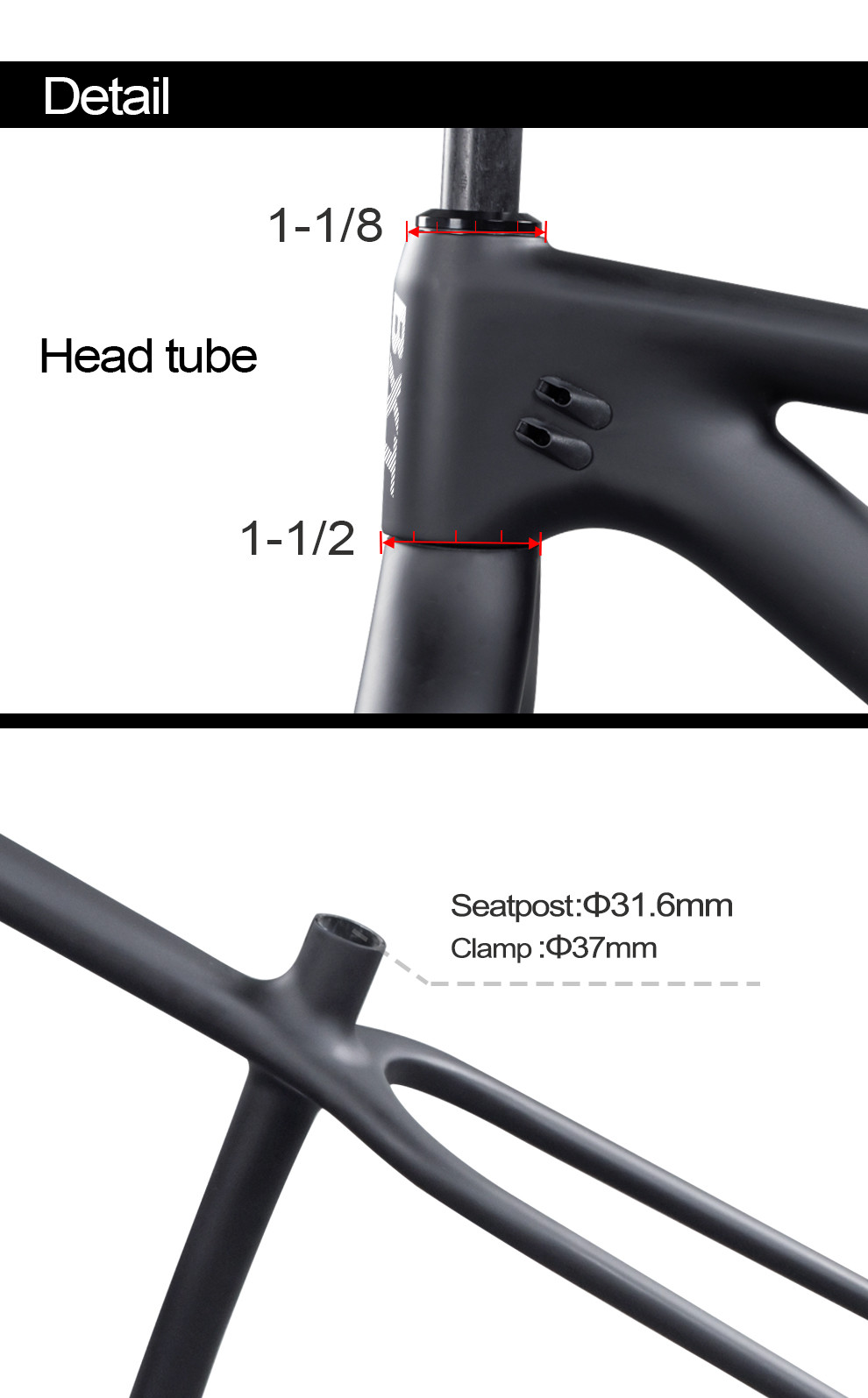 Snow Fat Bike Frame Carbon Full Carbon Fiber MTB Mountain Bicycle Frames 26er