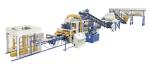 Halstec12-15 Automatic Cement Block Making Machine ISO9001 56.2KW