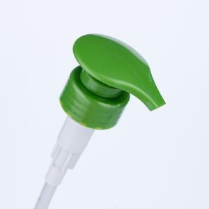 Quality 33/410 Dark Green Round Pump Head Plastic Lotion Pump Head for Shampoo and Lotion Bottles for Body Cleaning and Hair Care wholesale