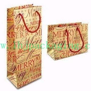 Quality luxury paper wine bag wholesale