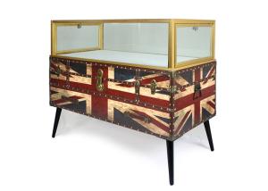 Quality Nordic Style Digital Products Showcase / Phone Display Cabinet Luxurious Glass Material wholesale