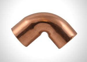 Quality 90 Degree Copper Elbow Easy Welding Refrigeration Pipe Fittings wholesale