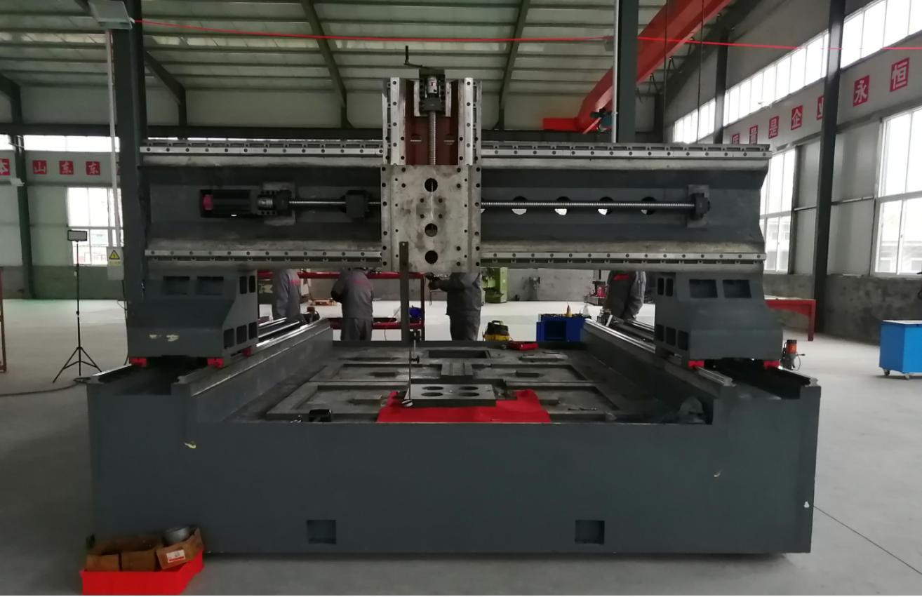 Automatic Tool Change High Speed CNC Plate Drilling Machine Milling Machine