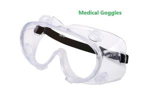 Quality Anti Fog Dust Splash Medical Protective Goggles Eye Protective Eyewear wholesale