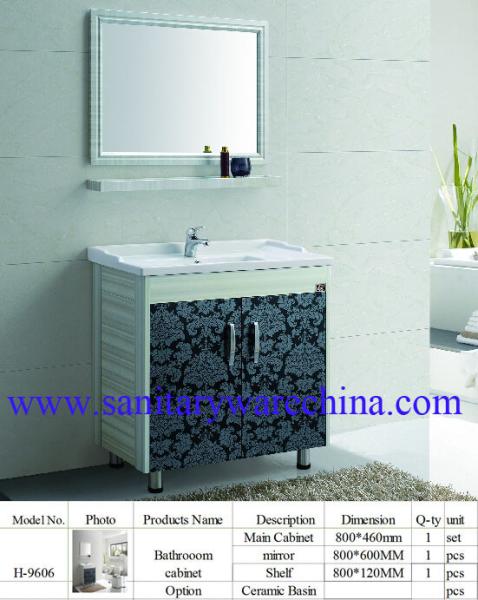 Modern Alunimun bathroom cabinet / aluminum alloy bathroom cabinet/Mirror