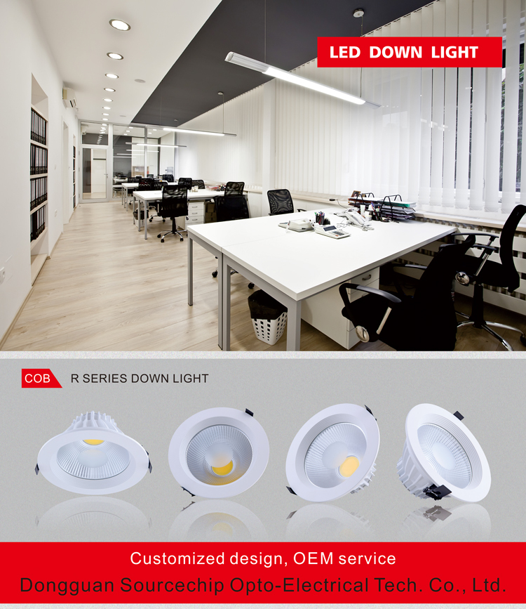 Bulk supply COB LED 15w downlight