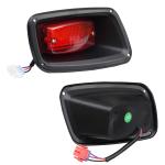 Golf Cart Halogen Headlight & LED Taillight Kit Compatible With EZGO TXT