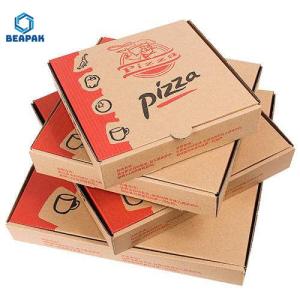 Quality Flat Carton Pizza Folding Custom Food Packaging Boxes wholesale