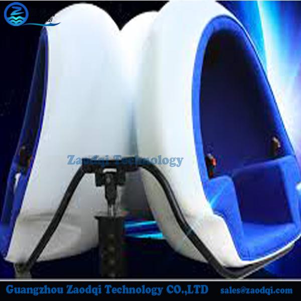 Dynamic Virtual 9D Egg Cinema VR 9D Cinema/Theater Simulator For Oversea Market