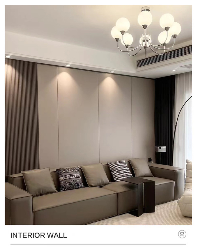 Hot Products Interior Decoration Waterproof Bamboo Charcoal Fabric Wall Panel