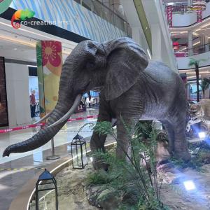 Quality Animatronic Animal Replicas Animatronic Elephant For Theme Park Decoration wholesale