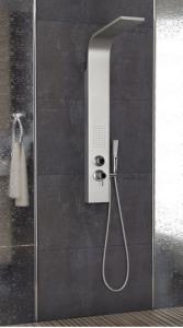 China Stainless Steel Waterfall Shower Panel / Massage Shower Column Seamless Connection on sale