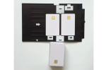 WHITE BLANK PVC INKJET 4428 CHIP ID & Smart CARD WITH FM4442 FM4428 SLE5542 CHIP