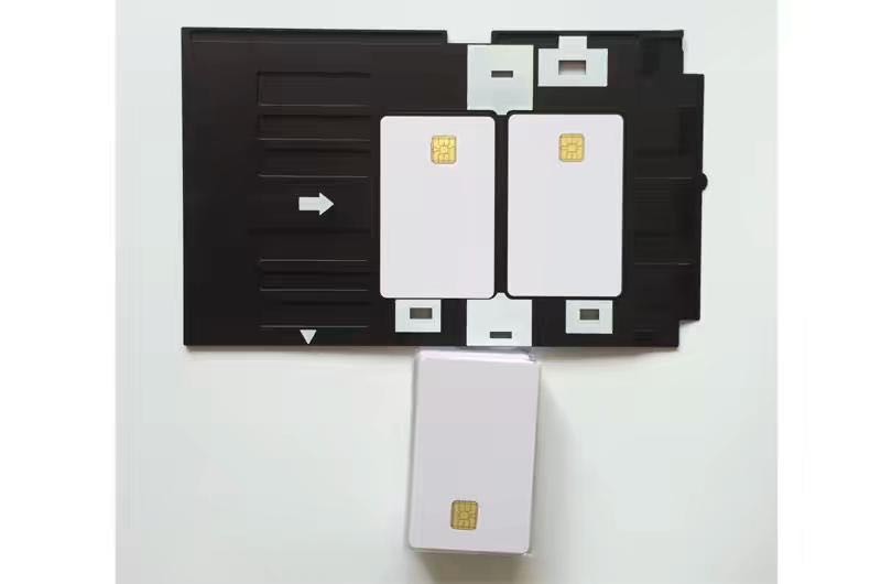 WHITE BLANK RFID THIN THICK PVC INKJET ID & CHIP CARD FM4442 FM4428 SLE5542 FOR Epson & Canon inkjet printer from China