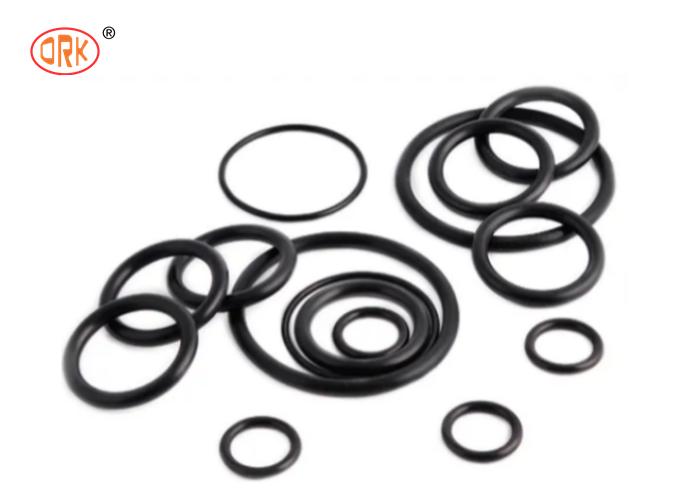 Black 30-90 Shore A Hardness Range AS568 FKM Fluorosilicone O-Ring for Crane Parts Seals