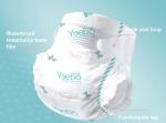 Big elastic waistband disposable baby diaper