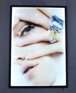 Quality Aluminum Frame Advertising LGP DC12V Magnetic LED Light Box wholesale